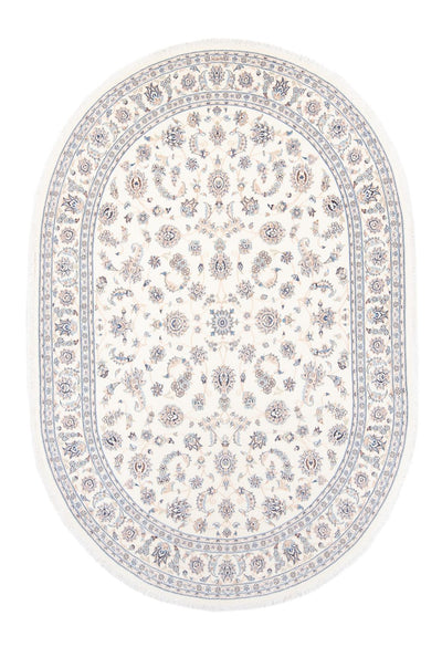 Nain - 6La Tapijt 165x240cm - Perzisch tapijt - crème