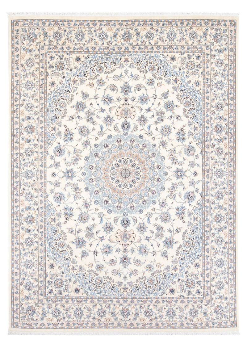 Perzisch tapijt - Nain - Premium - 236 x 169 cm - lichtblauw