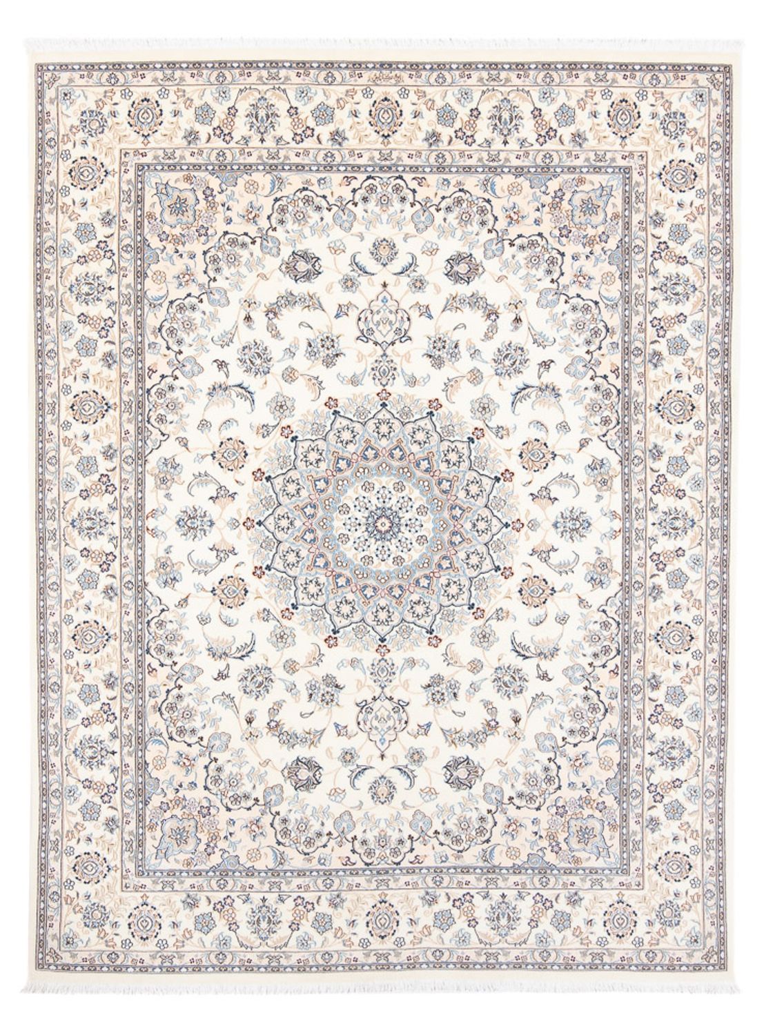 Perzisch tapijt - Nain - Premium - 206 x 150 cm - crème