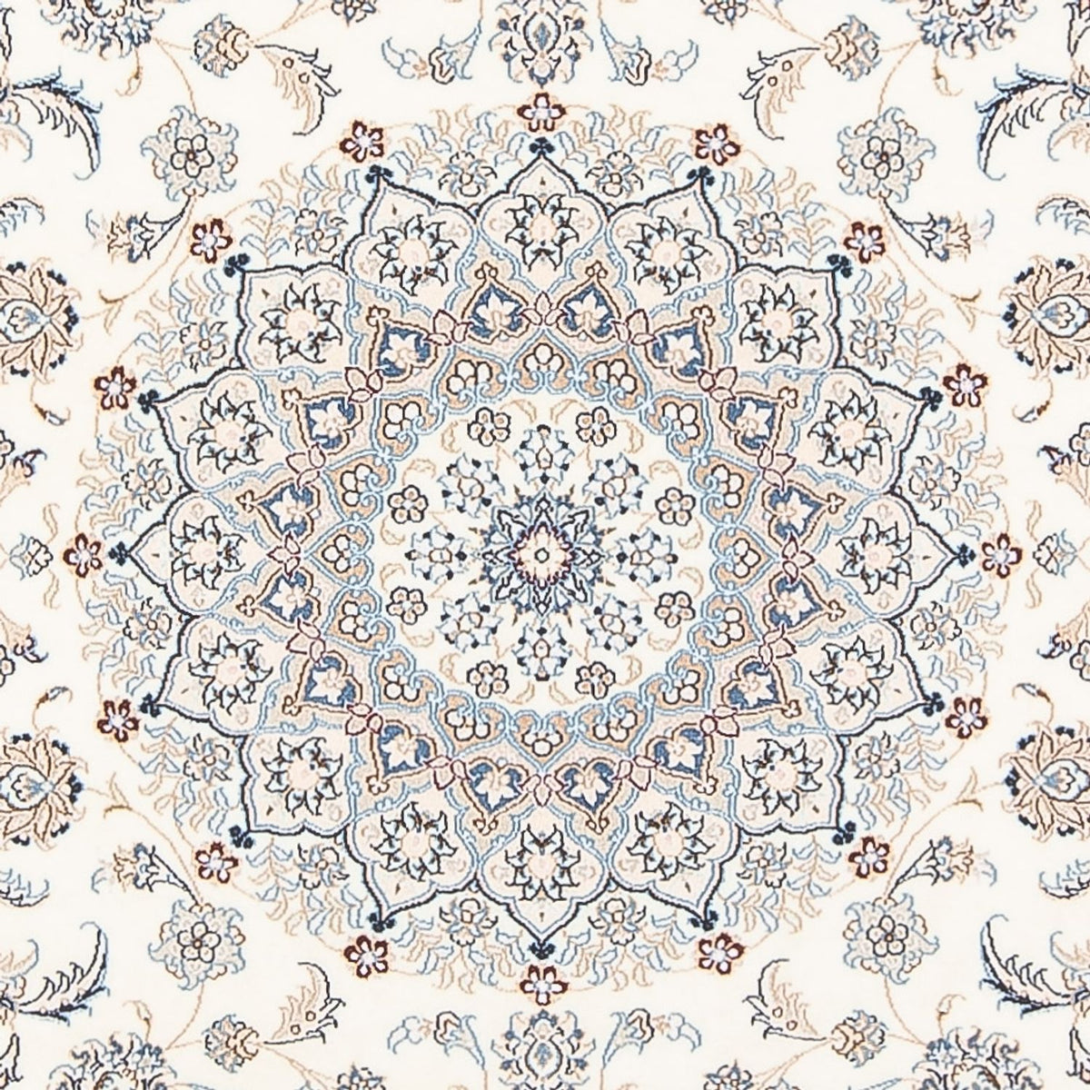 Perzisch tapijt - Nain - Premium - 206 x 150 cm - crème