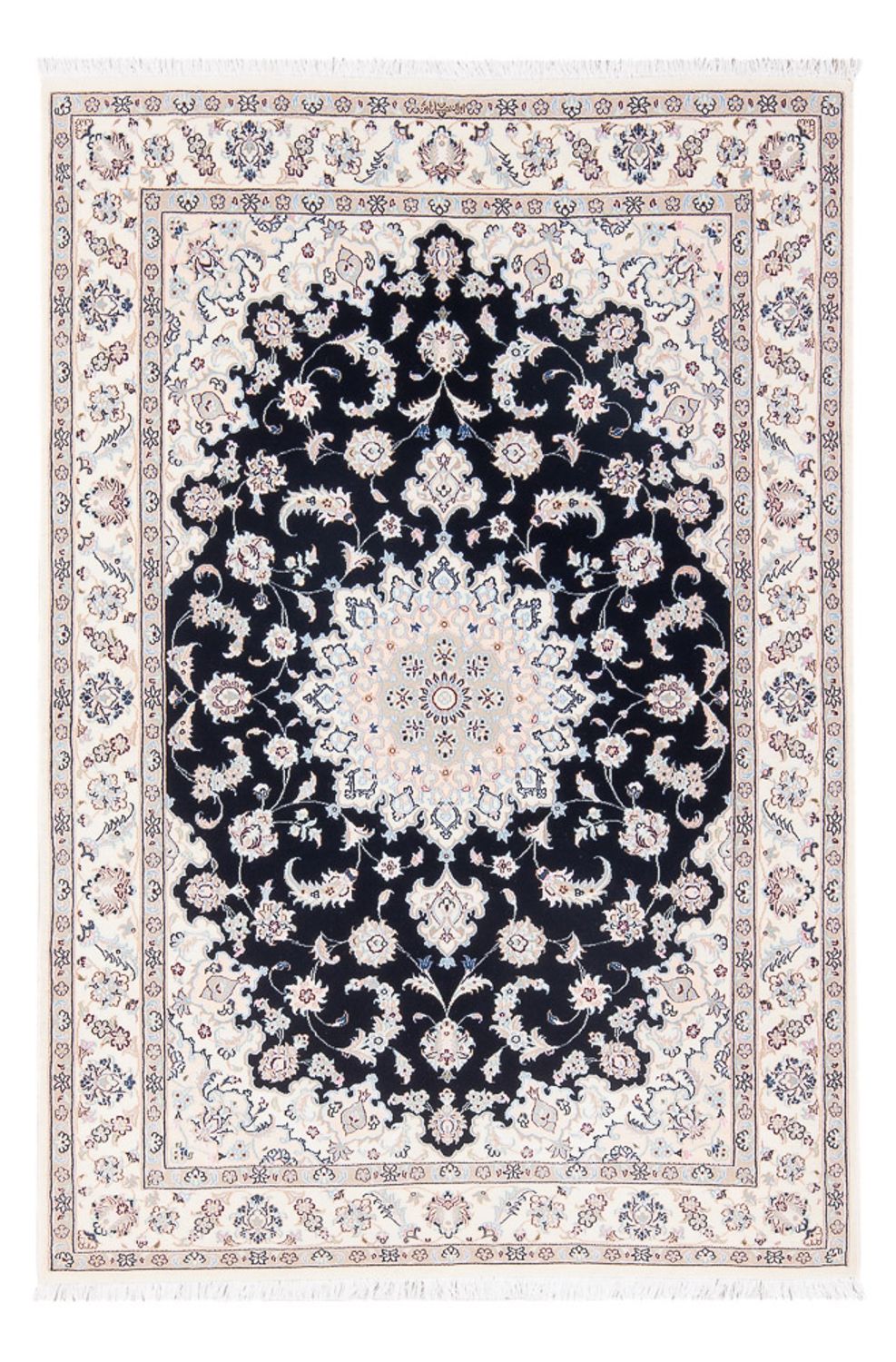 Perzisch tapijt - Nain - Premium - 164 x 108 cm - donkerblauw