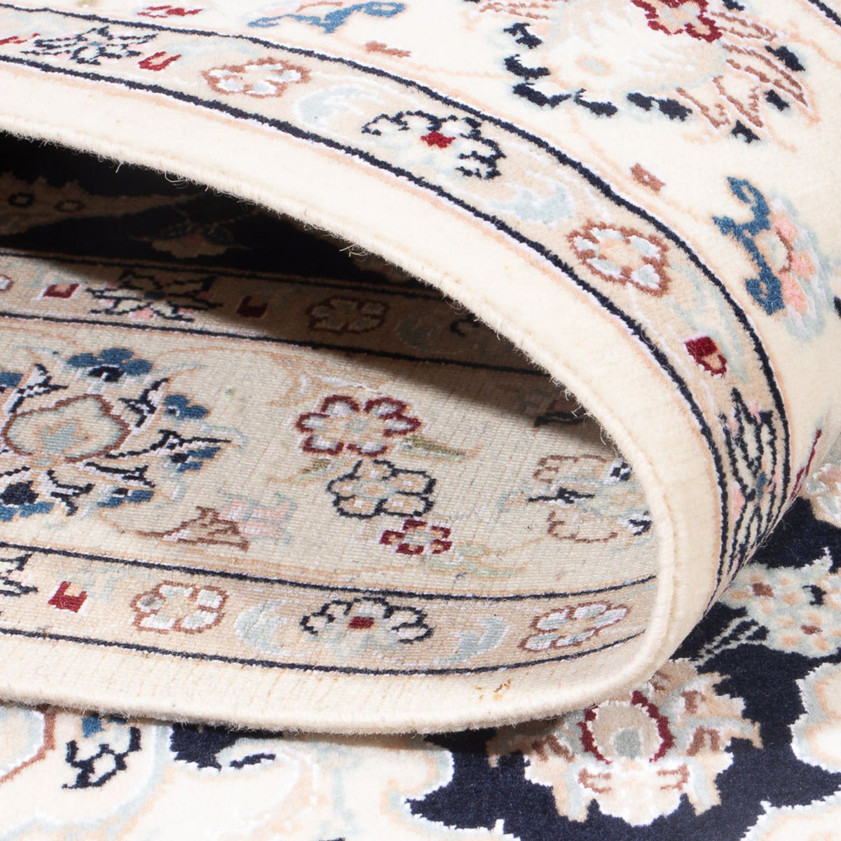 Perzisch tapijt - Nain - Premium - 164 x 108 cm - donkerblauw