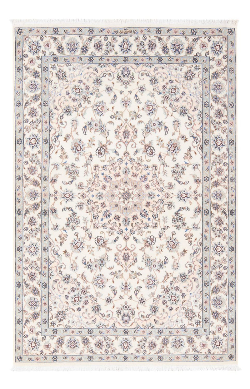 Perzisch tapijt - Nain - Premium - 162 x 110 cm - lichtblauw