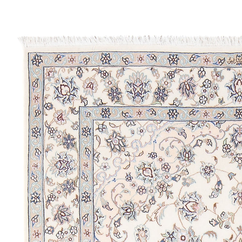 Perzisch tapijt - Nain - Premium - 162 x 110 cm - lichtblauw