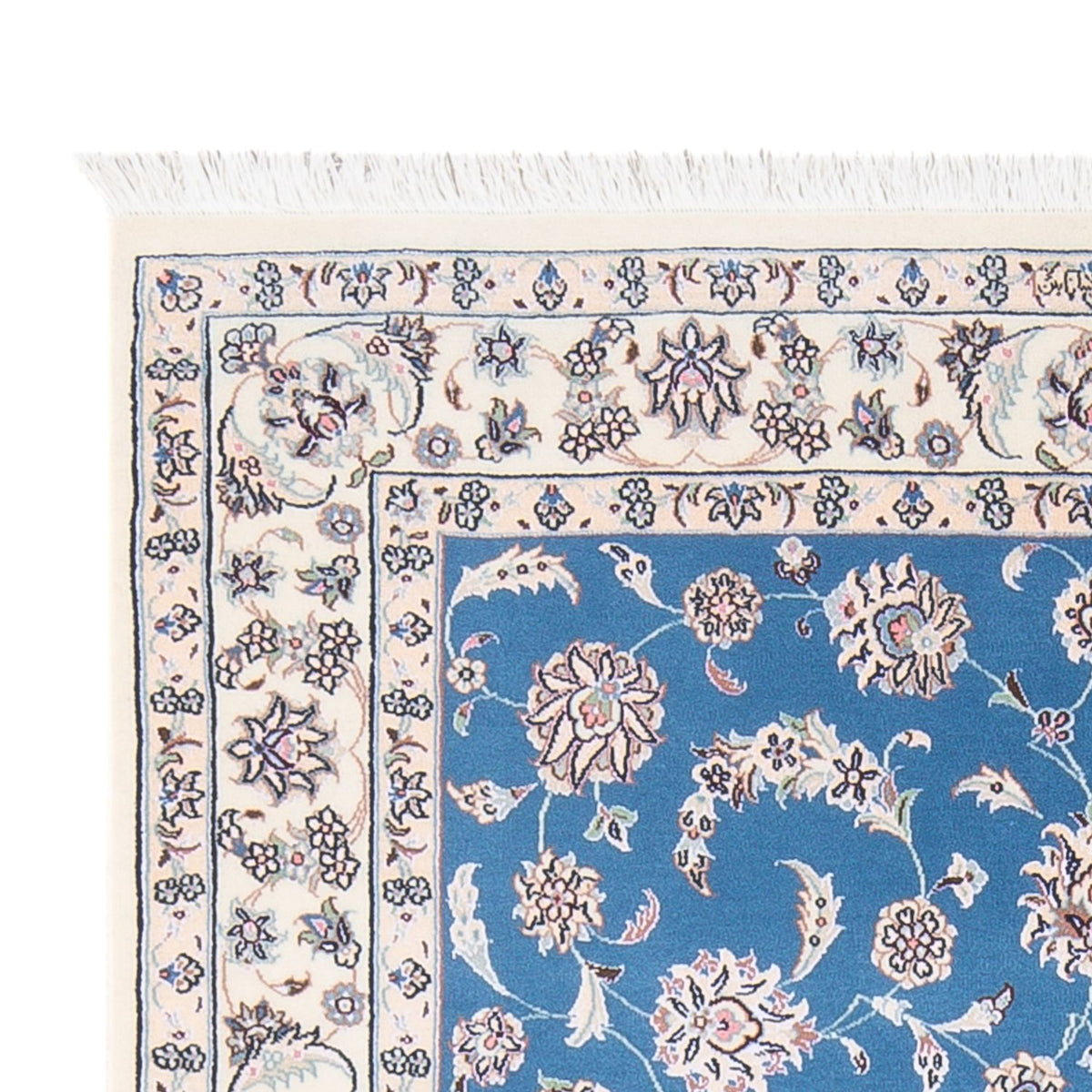 Perzisch tapijt - Nain - Premium - 156 x 111 cm - blauw