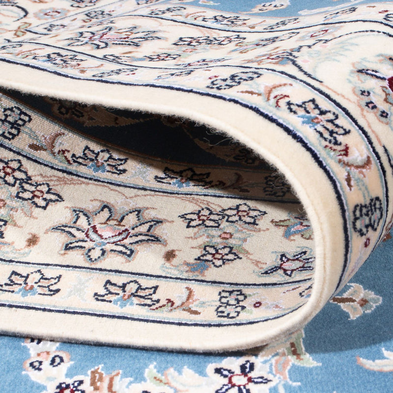 Perzisch tapijt - Nain - Premium - 156 x 111 cm - blauw