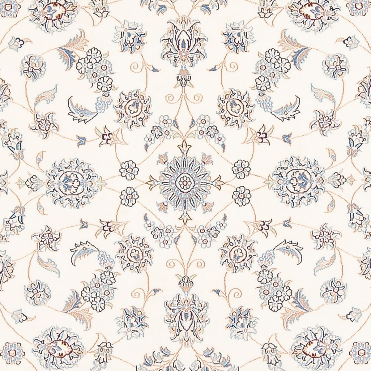 Perzisch tapijt - Nain - Premium - 200 x 138 cm - crème