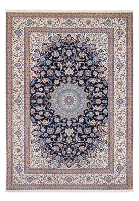 Perzisch tapijt - Nain - Premium - 273 x 184 cm - donkerblauw