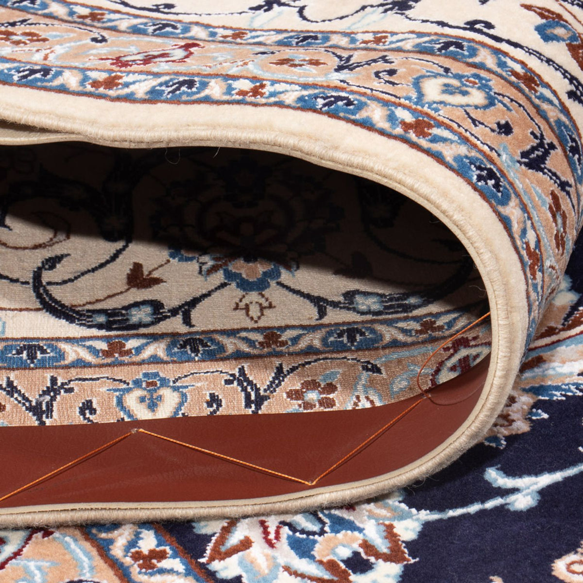 Perzisch tapijt - Nain - Premium - 273 x 184 cm - donkerblauw