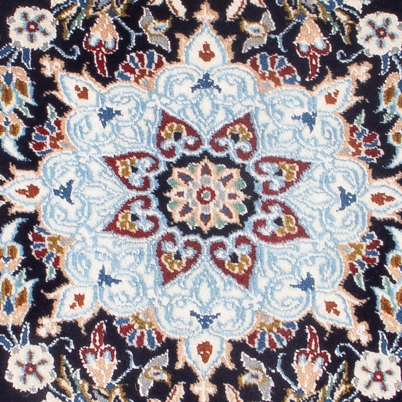 Perzisch tapijt - Nain - Premium - 75 x 50 cm - lichtblauw