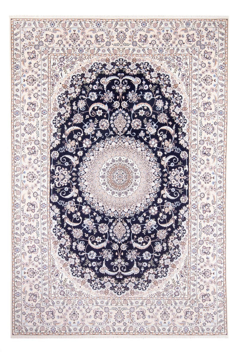 Perzisch tapijt - Nain - Premium - 306 x 207 cm - donkerblauw