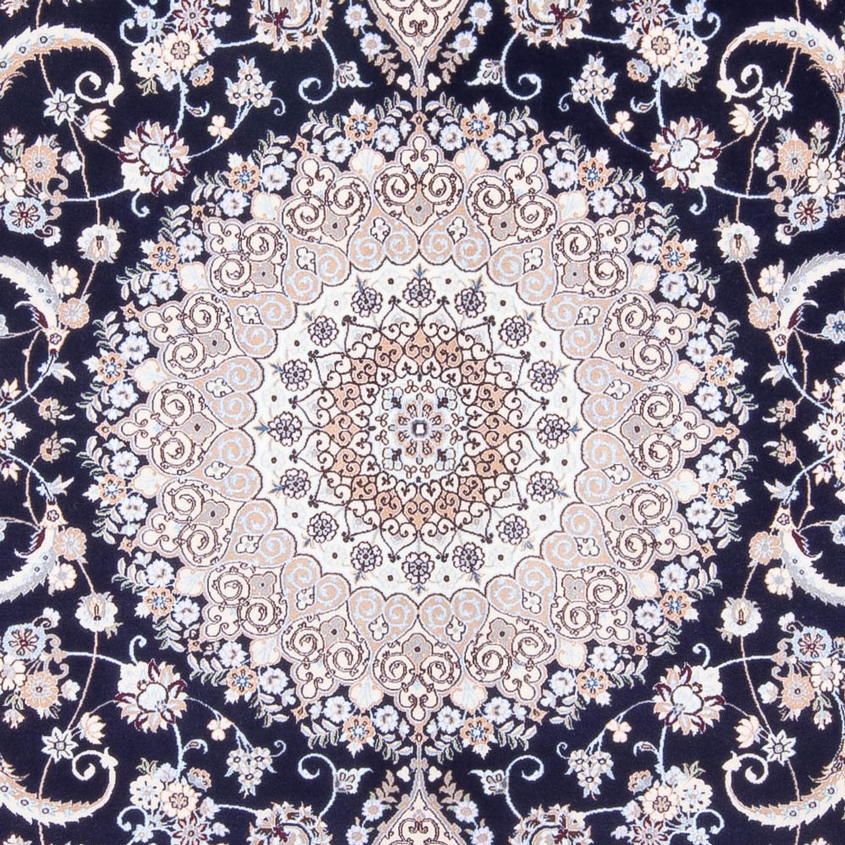 Perzisch tapijt - Nain - Premium - 306 x 207 cm - donkerblauw