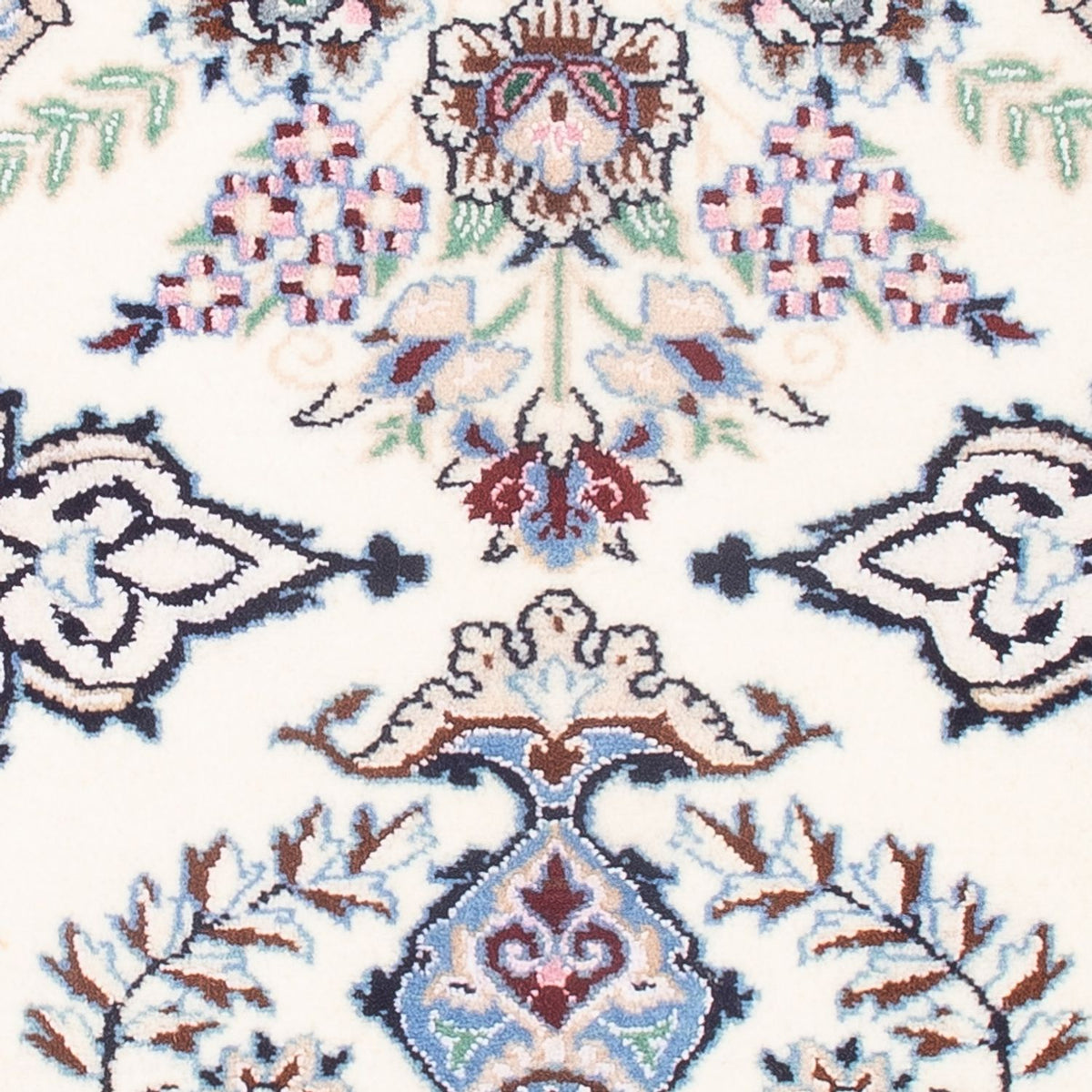 Perzisch tapijt - Nain - Premium - 80 x 50 cm - crème