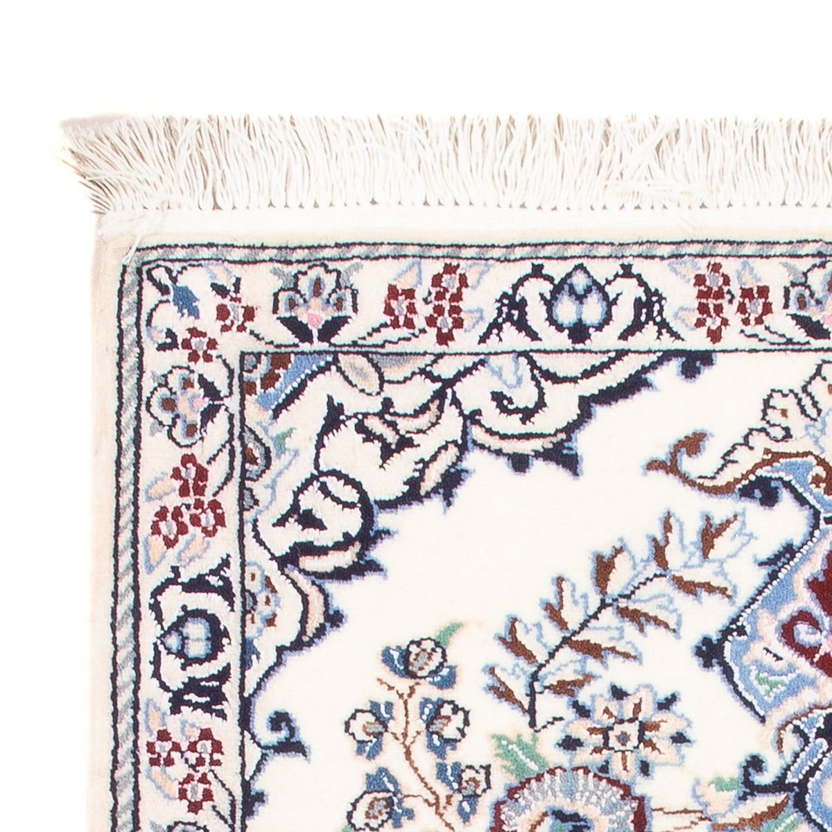 Perzisch tapijt - Nain - Premium - 80 x 50 cm - crème