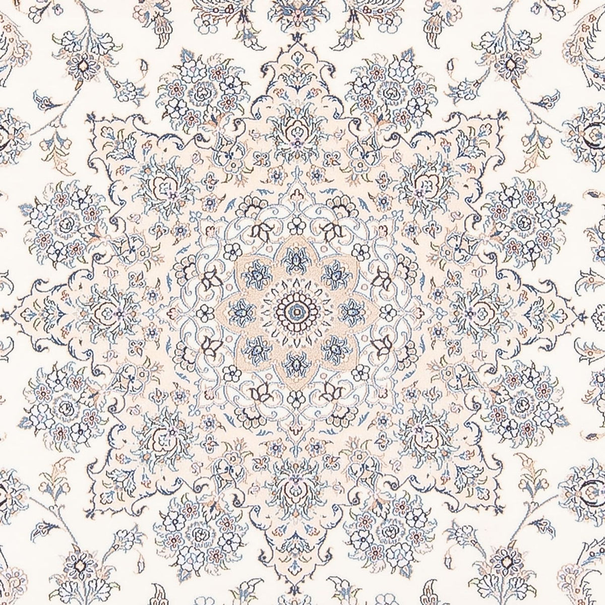 Perzisch tapijt - Nain - Premium - 302 x 200 cm - crème