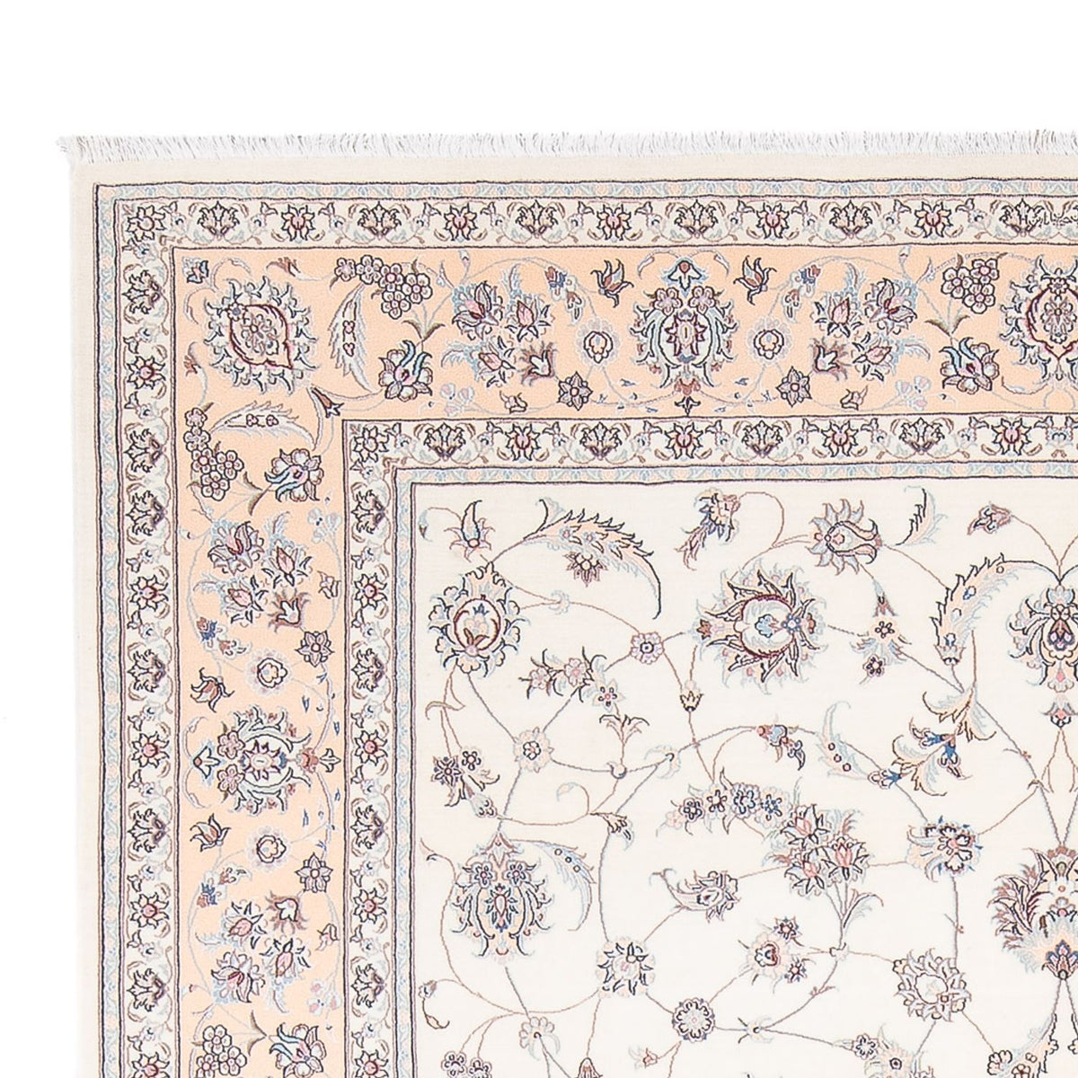 Perzisch tapijt - Nain - Premium - 314 x 201 cm - crème