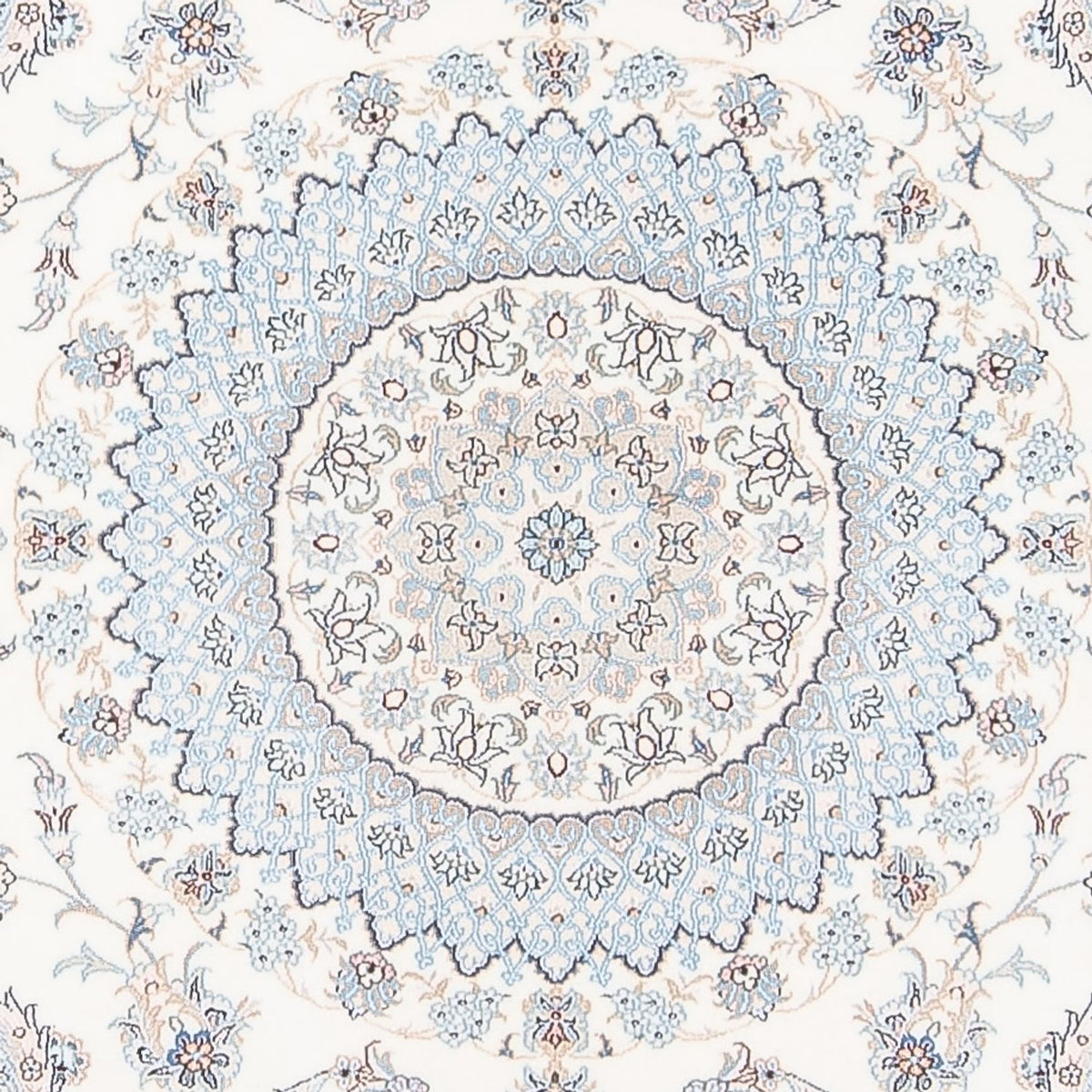 Perzisch tapijt - Nain - Premium - 238 x 170 cm - lichtblauw