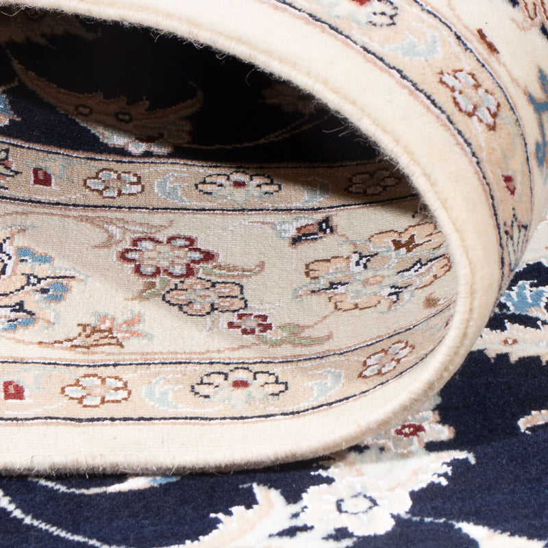 Perzisch tapijt - Nain - Premium - 160 x 110 cm - donkerblauw