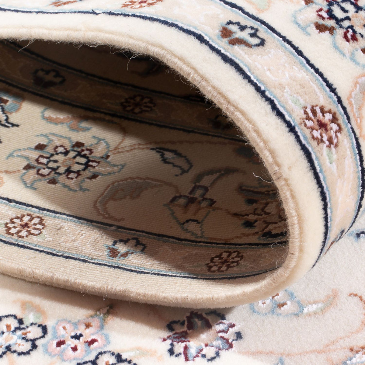 Perzisch tapijt - Nain - Premium - 133 x 81 cm - crème