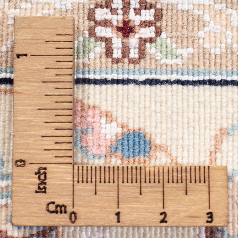 Perzisch tapijt - Nain - Premium - 132 x 80 cm - crème