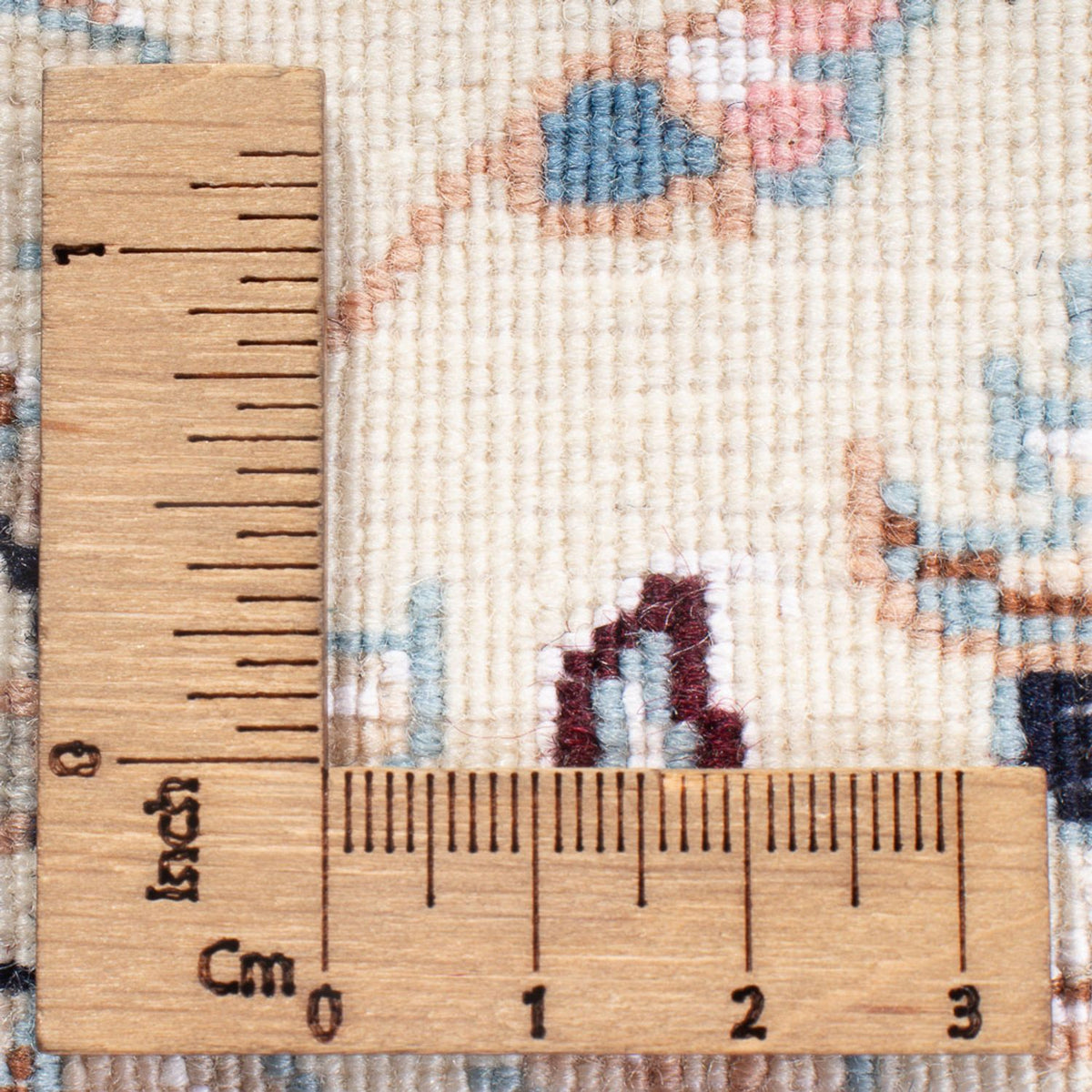 Perzisch tapijt - Nain - Premium - 132 x 81 cm - crème