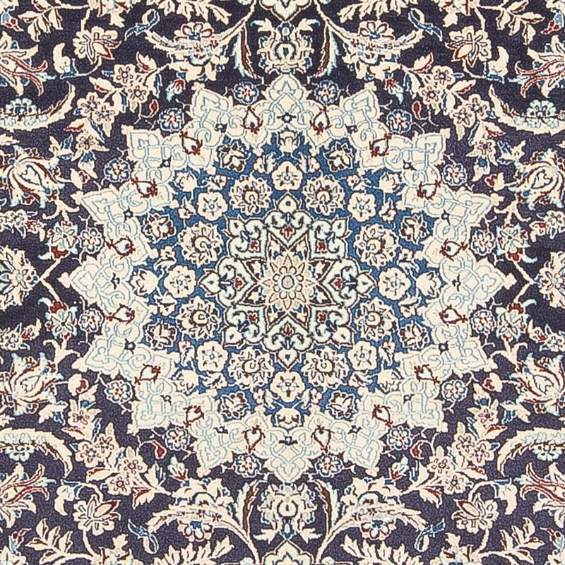 Perzisch tapijt - Nain - Premium - 195 x 130 cm - donkerblauw