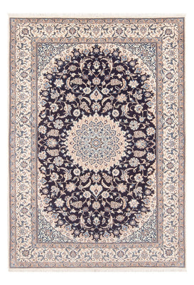 Perzisch tapijt - Nain - Premium - 200 x 130 cm - donkerblauw