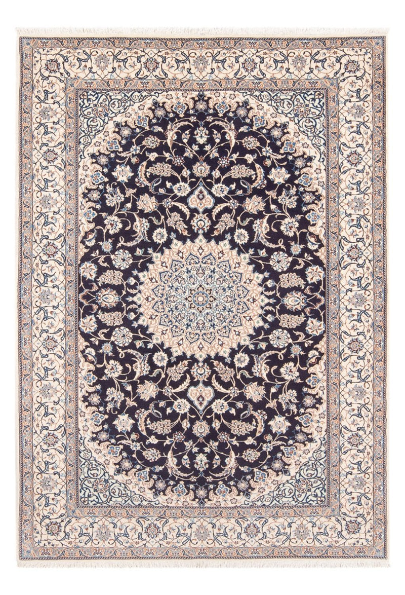 Perzisch tapijt - Nain - Premium - 200 x 130 cm - donkerblauw