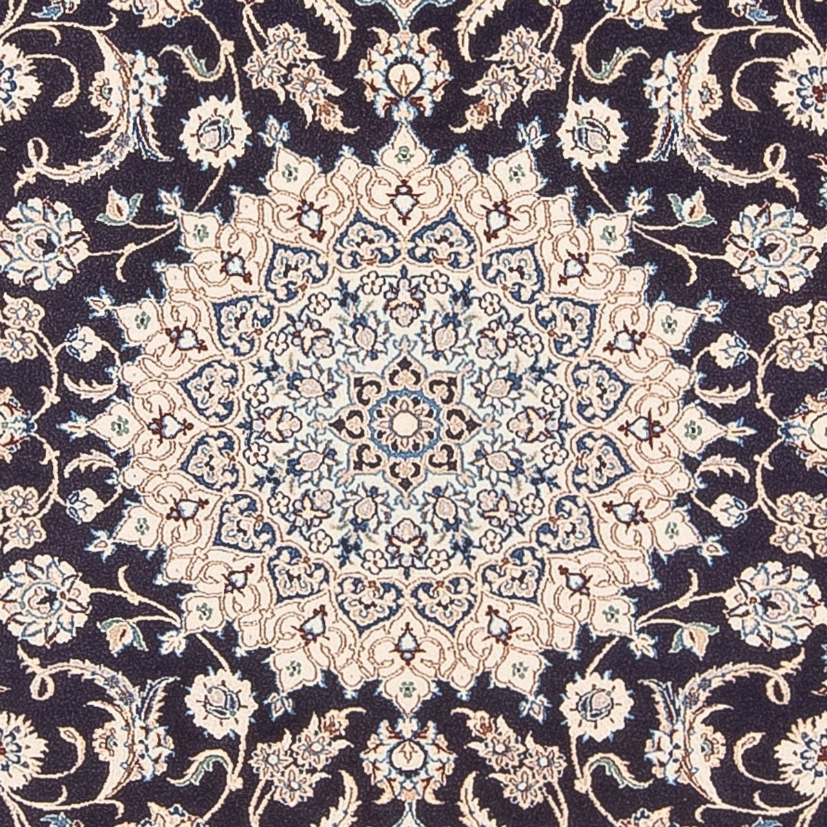 Perzisch tapijt - Nain - Premium - 200 x 130 cm - donkerblauw