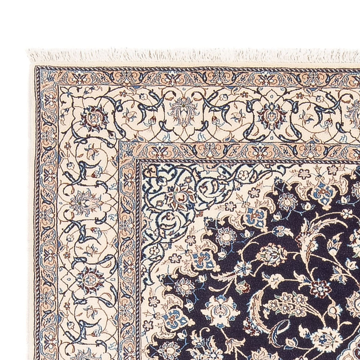 Perzisch tapijt - Nain - Premium - 200 x 130 cm - donkerblauw