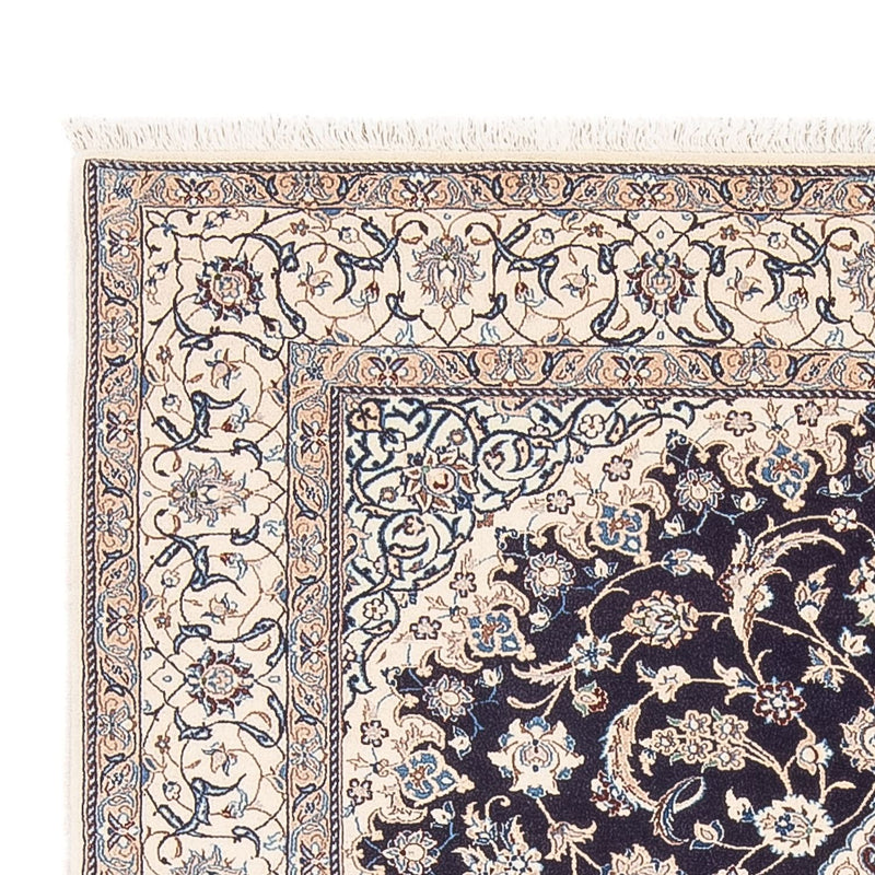 Perzisch tapijt - Nain - Premium - 200 x 130 cm - donkerblauw