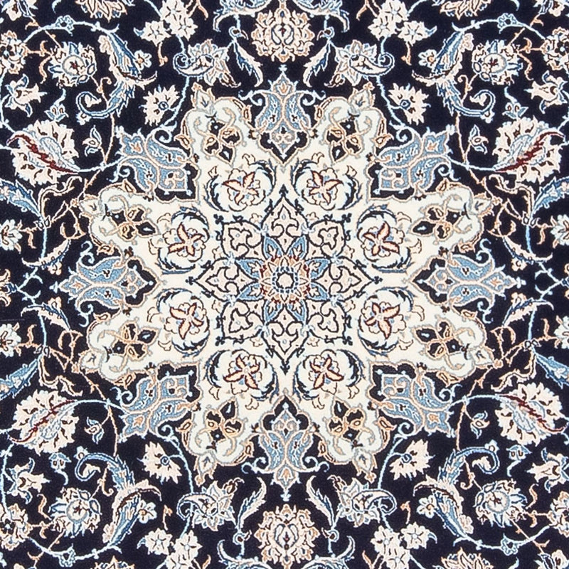 Perzisch tapijt - Nain - Premium - 198 x 130 cm - donkerblauw