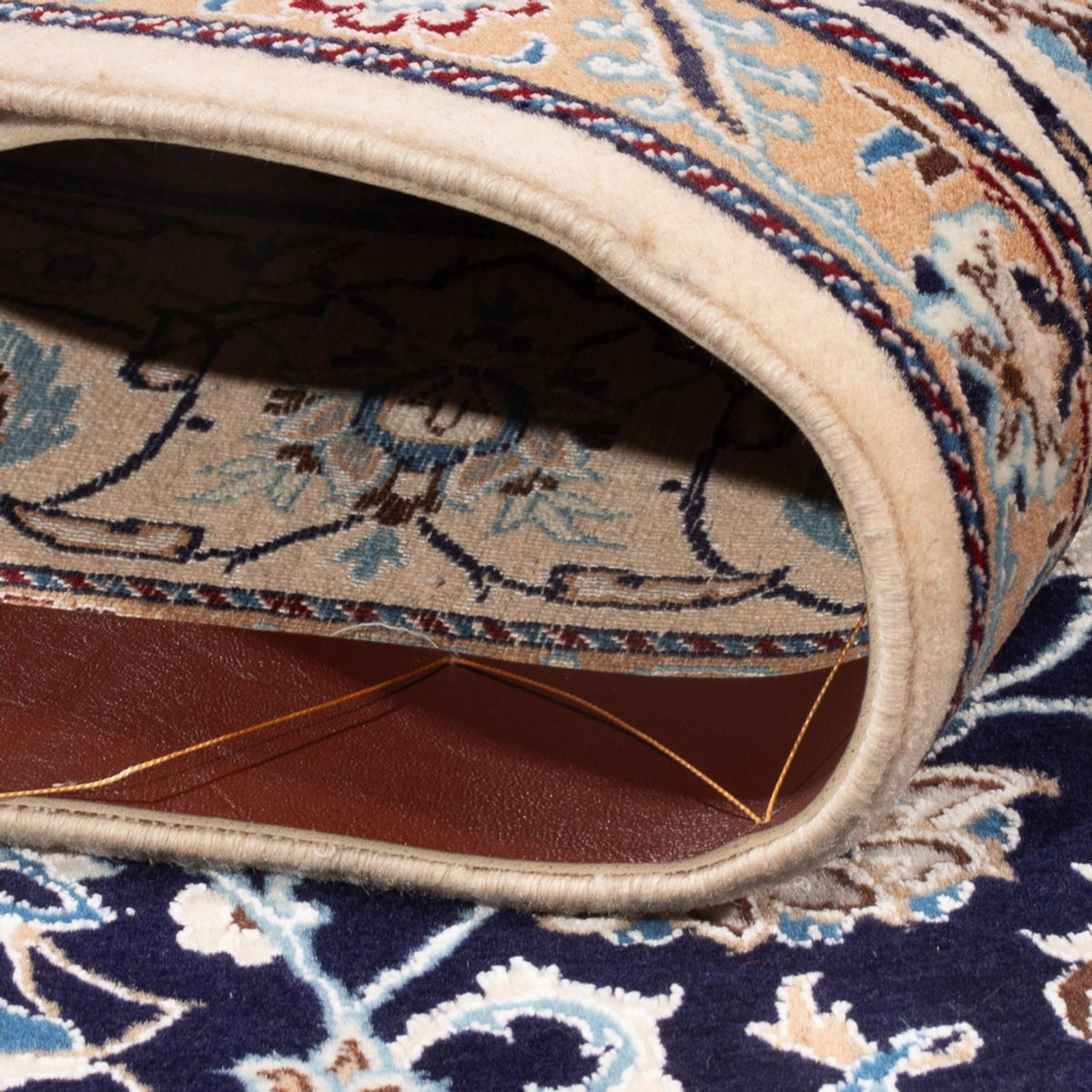 Perzisch tapijt - Nain - Premium - 198 x 130 cm - donkerblauw