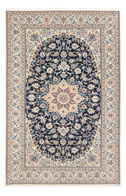 Perzisch tapijt - Nain - Premium - 196 x 133 cm - donkerblauw