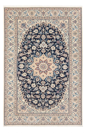 Perzisch tapijt - Nain - Premium - 196 x 133 cm - donkerblauw