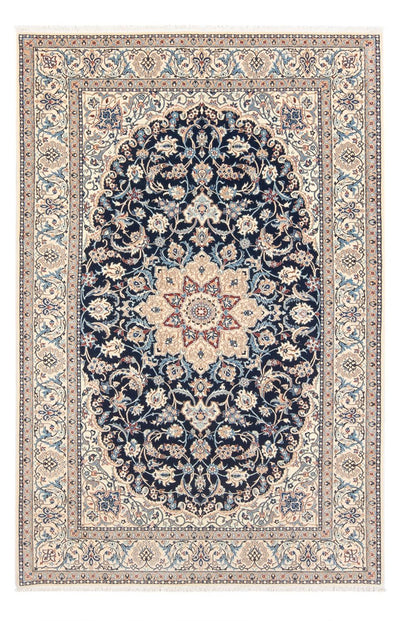 Nain - 6La Tapijt 133x196cm - Perzisch tapijt - donkerblauw