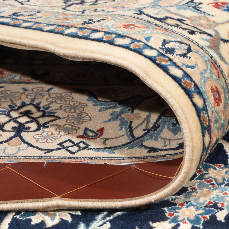 Perzisch tapijt - Nain - Premium - 196 x 133 cm - donkerblauw