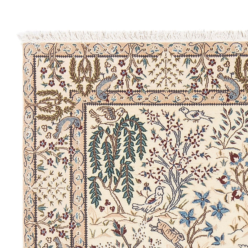 Perzisch tapijt - Nain - Premium - 140 x 100 cm - crème