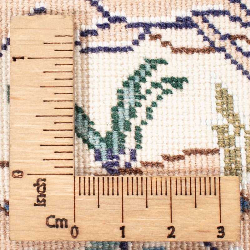 Perzisch tapijt - Nain - Premium - 140 x 100 cm - crème