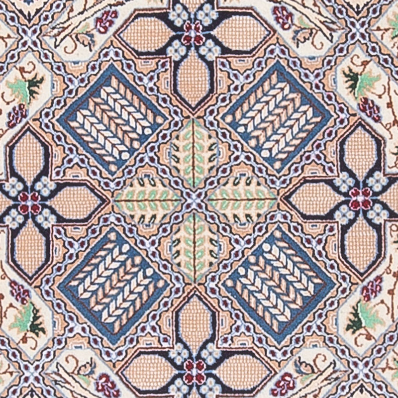 Perzisch tapijt - Nain - Premium - 130 x 87 cm - crème