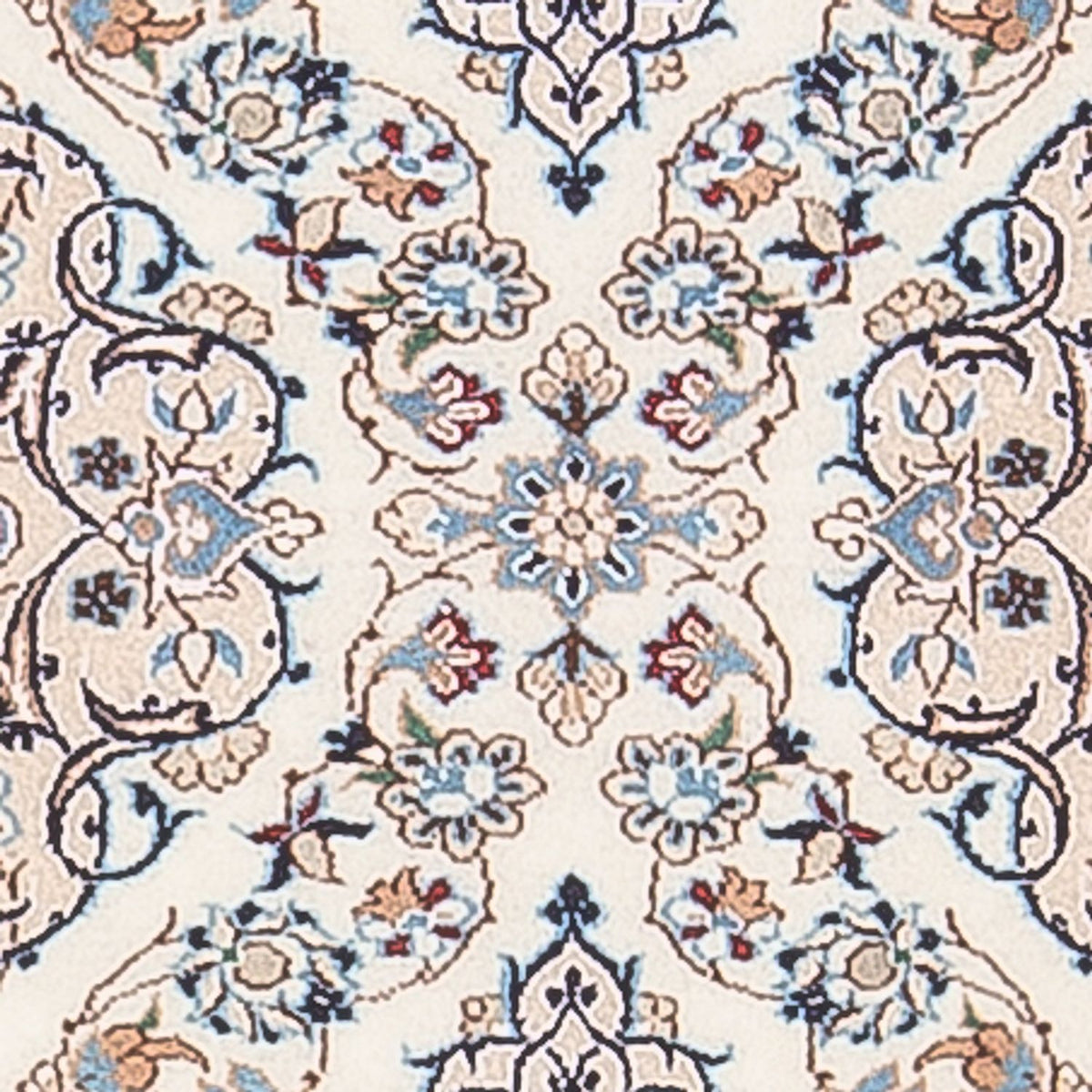 Loper Perzisch tapijt - Nain - Premium - 140 x 48 cm - crème