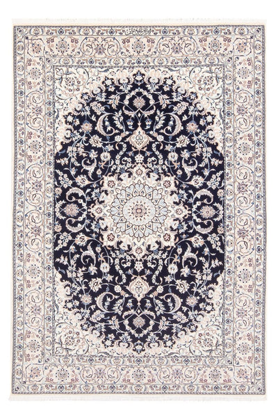 Nain - 6La Tapijt 128x175cm - Perzisch tapijt - donkerblauw
