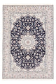 Perzisch tapijt - Nain - Premium - 175 x 128 cm - donkerblauw