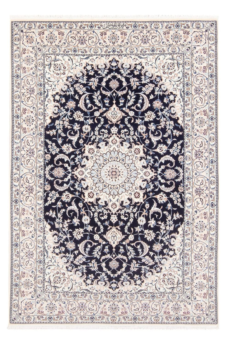 Perzisch tapijt - Nain - Premium - 175 x 128 cm - donkerblauw