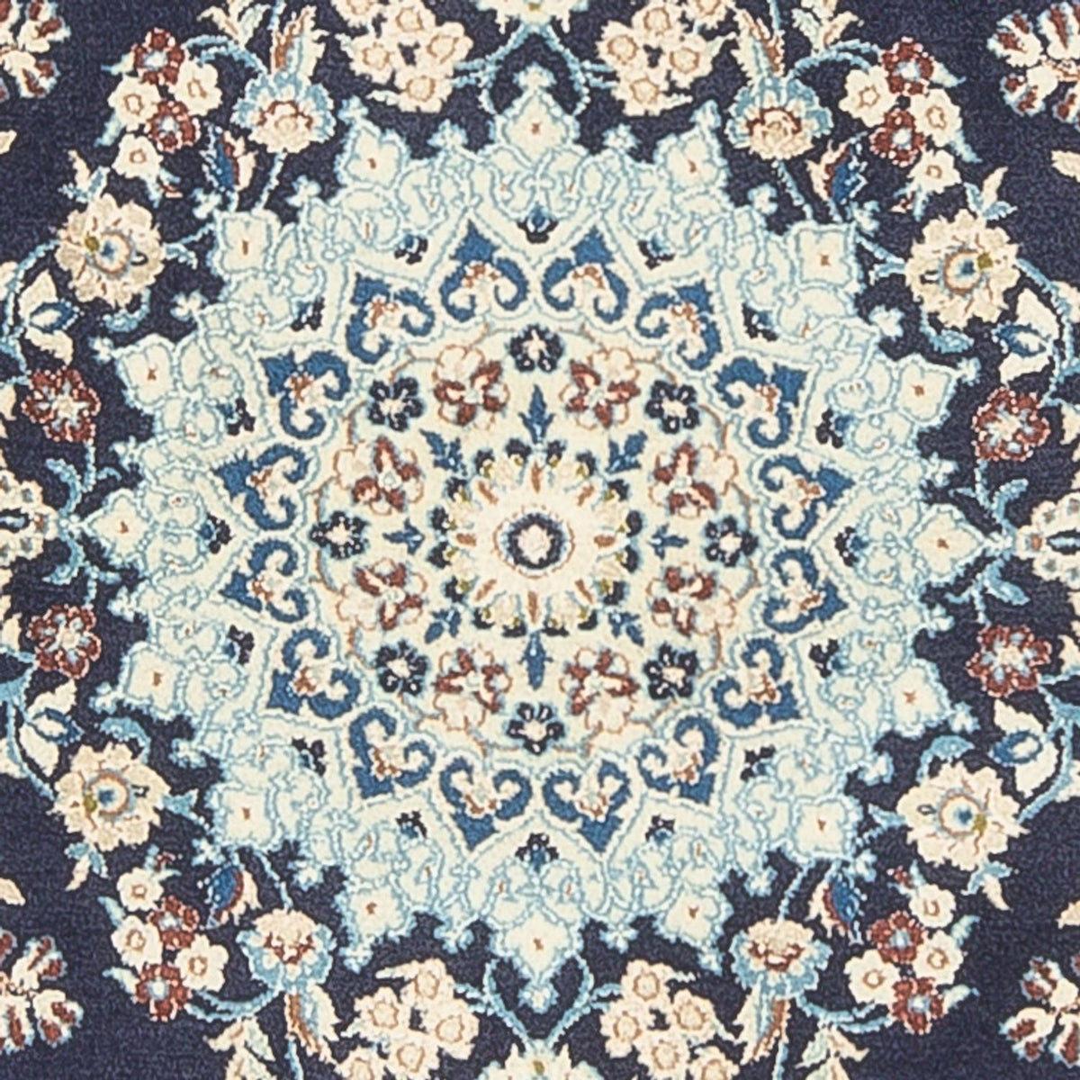 Perzisch tapijt - Nain - Premium - 150 x 102 cm - donkerblauw