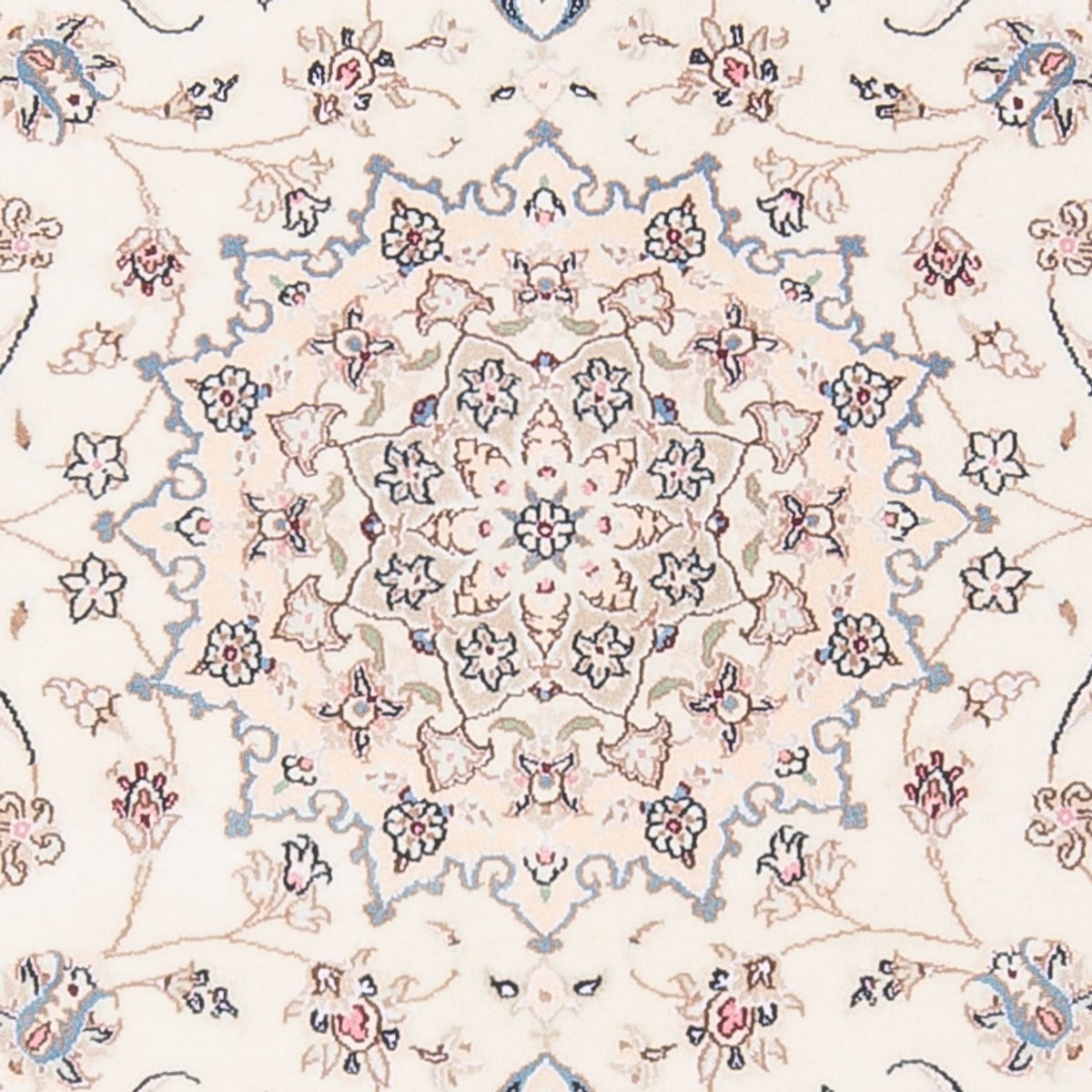 Perzisch tapijt - Nain - Premium - 146 x 100 cm - crème