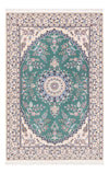 Nain - 6La Tapijt 100x153cm - Perzisch tapijt - Rechthoekig / Groen / 100 x 153 cm Rechthoekig