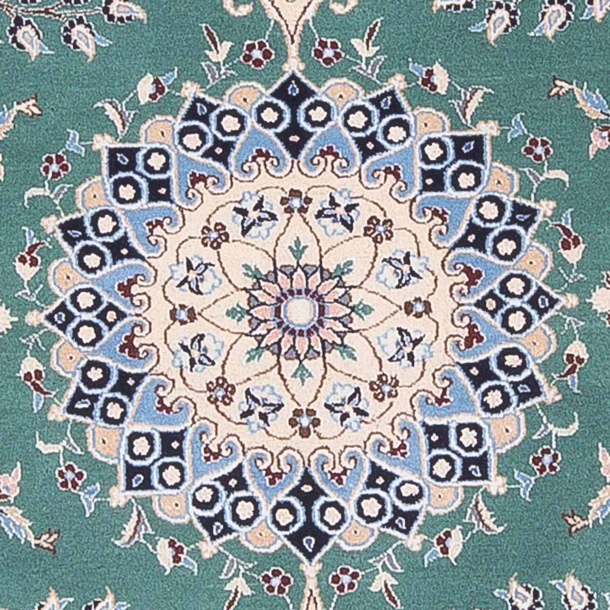 Perzisch tapijt - Nain - Premium - 153 x 100 cm - groen