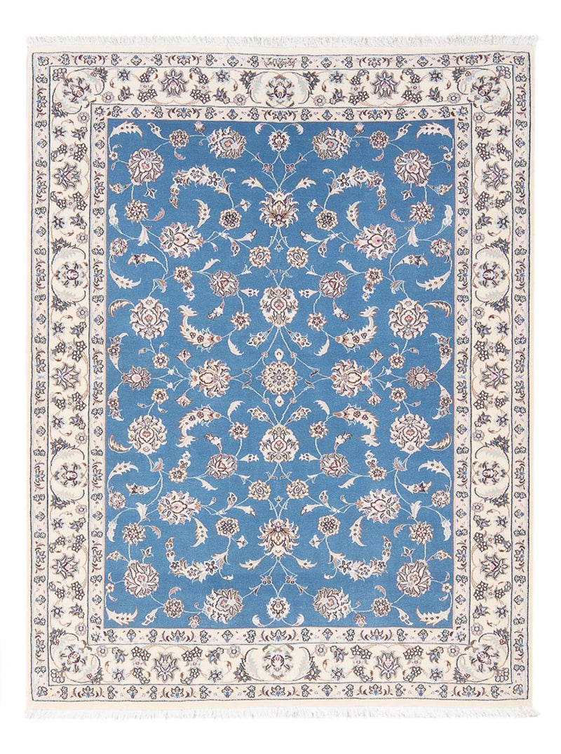 Perzisch tapijt - Nain - Premium - 150 x 103 cm - blauw