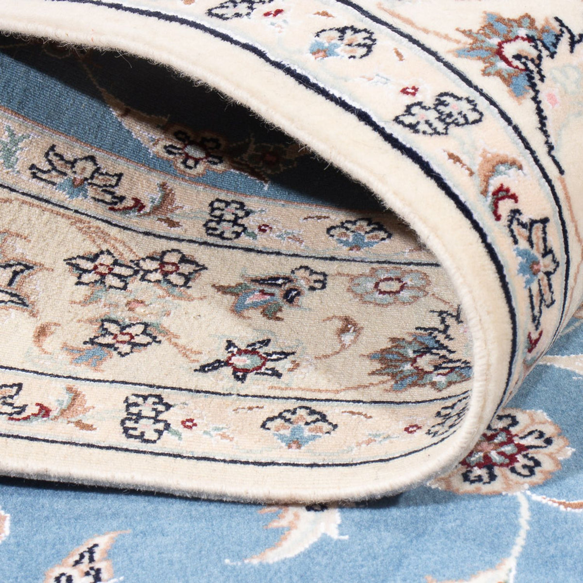 Perzisch tapijt - Nain - Premium - 150 x 103 cm - blauw